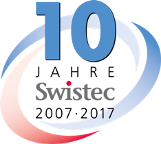 Logo Swistec 10 Jahre